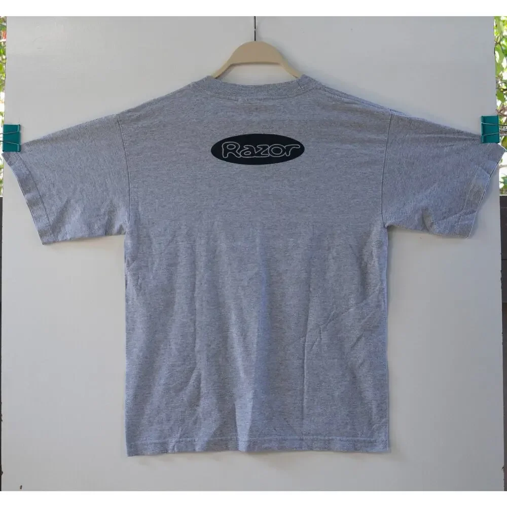 Y2K 2000 Vintage Razor Scooter Shirt Size Big Kid‎ XLarge Cyber Mall Skate